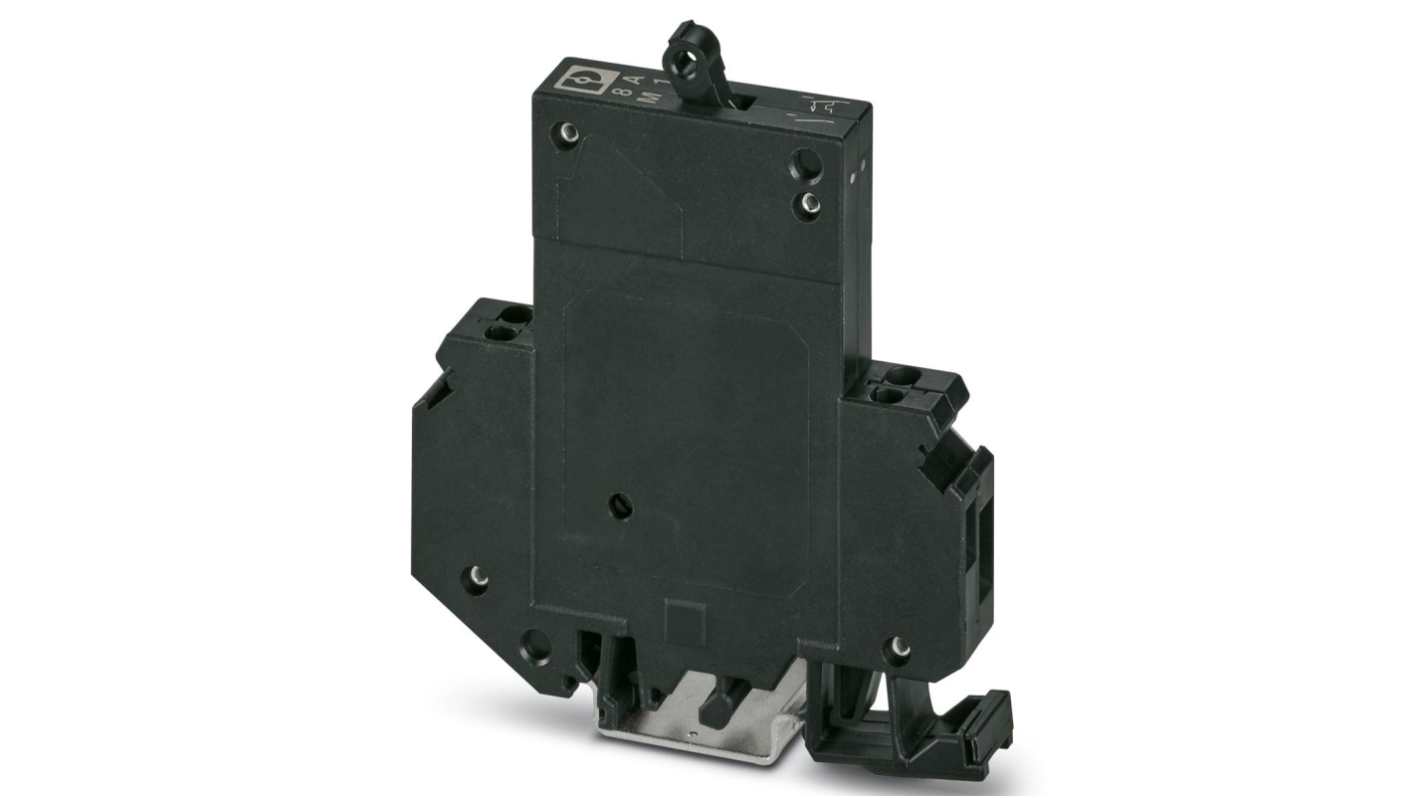 Phoenix Contact Thermal Circuit Breaker - TMC M1  Single Pole 65 V dc, 250V ac Voltage Rating DIN Rail Mount, 8A