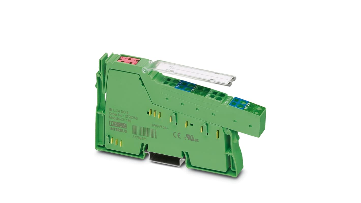 Phoenix Contact IB IL 24 DO 4-PAC Anschlussklemmenblock 24 V DC 2 A