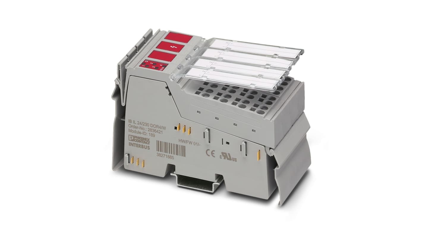 Phoenix Contact IB IL 24/230 DOR4/W-PAC Anschlussklemmenblock IB IL 7,5 V DC 3 A
