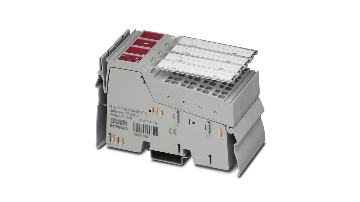 Blok zaciskowy Phoenix Contact Blok zacisków IB IL 24/230 DOR4/W-PC-PAC 2862181