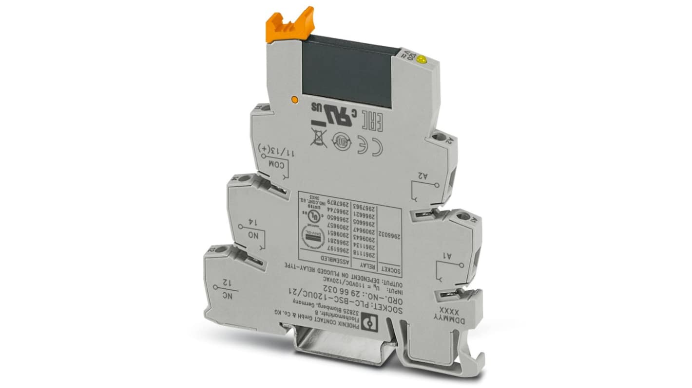 Módulo de relé de estado sólido Phoenix Contact PLC-OSC-120UC/230AC/1