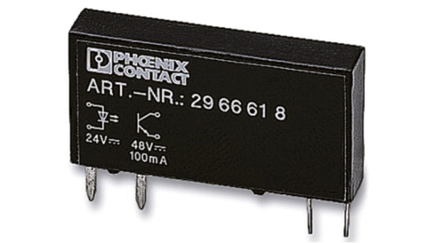 Phoenix Contact Solid State Relay, Through Hole, 6 V dc Control