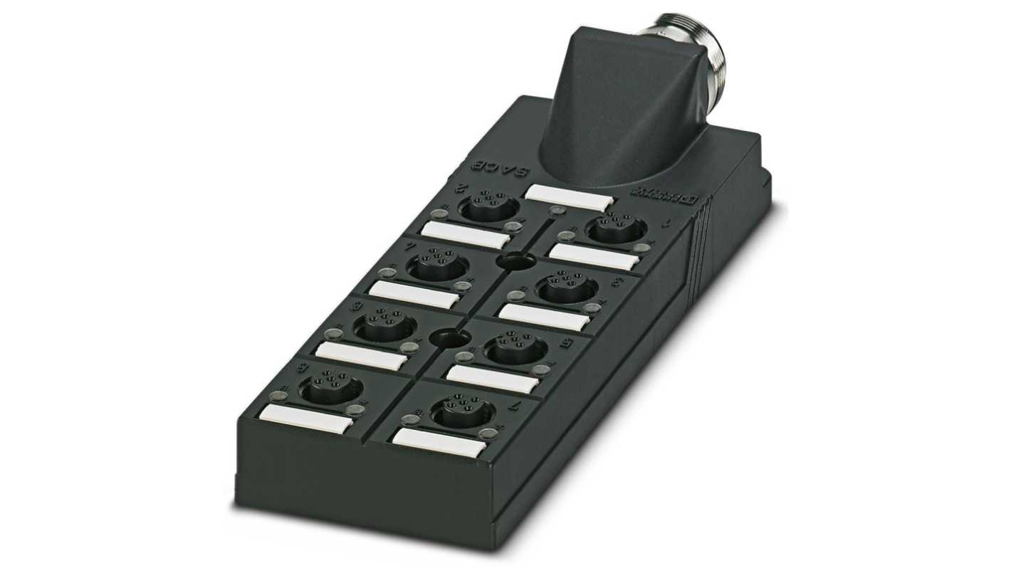 Phoenix Contact SACB Series Sensor Box, M12, 5 way, 8 port