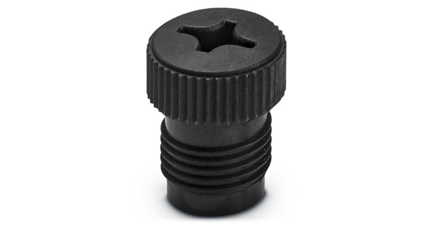 Phoenix Contact, PROT Circular Connector Seal Screw Plug diameter 13.5mm for use with Unoccupied M12 Sockets