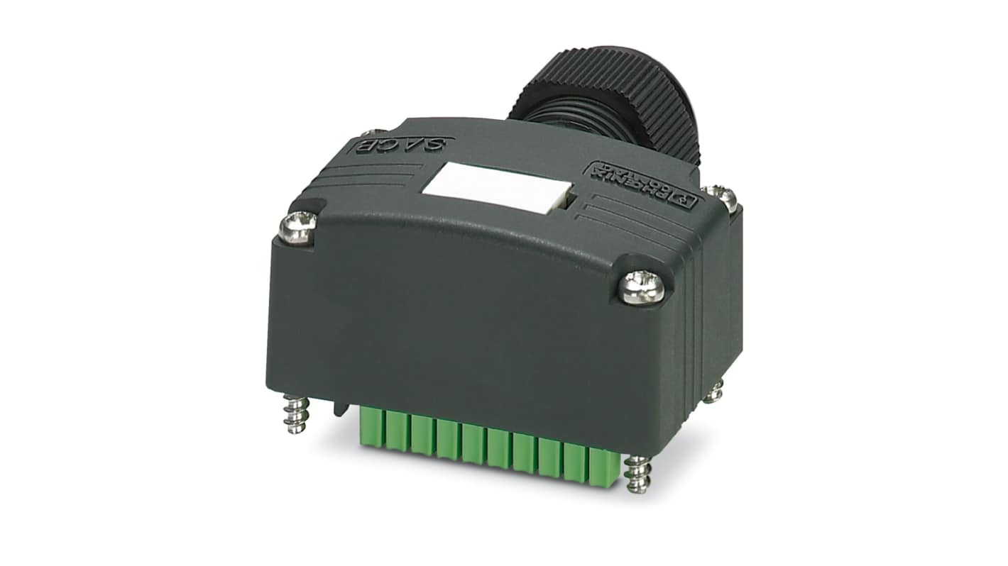 Phoenix Contact M12连接器护罩, 8端口, 120V 交流, IP65,IP67