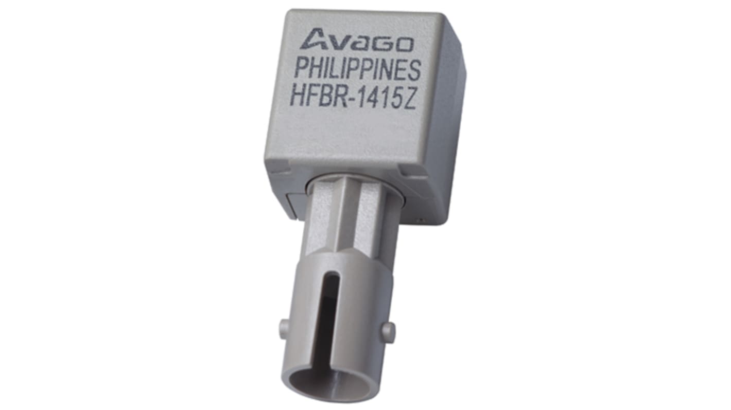 Broadcom 160MBd光纤发射器, 通孔, STST连接器