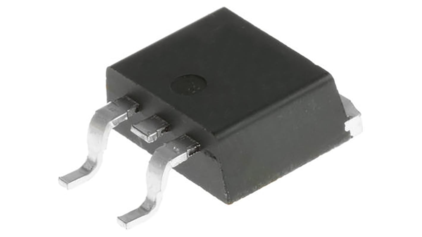 N-Channel MOSFET, 60 A, 60 V, 3-Pin D2PAK onsemi NTB60N06G