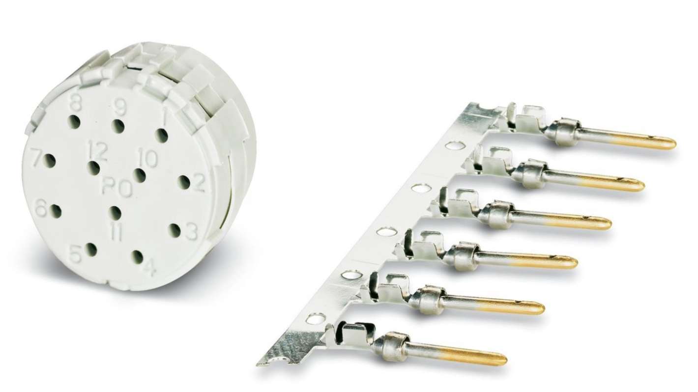 Phoenix Contact Male Connector Insert 12 Way for use with Circular Connector