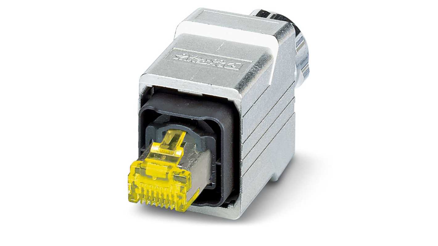 Phoenix Contact VS-PPC Series Male RJ45 Connector, Cable Mount, Cat6a Straight 8 -Way