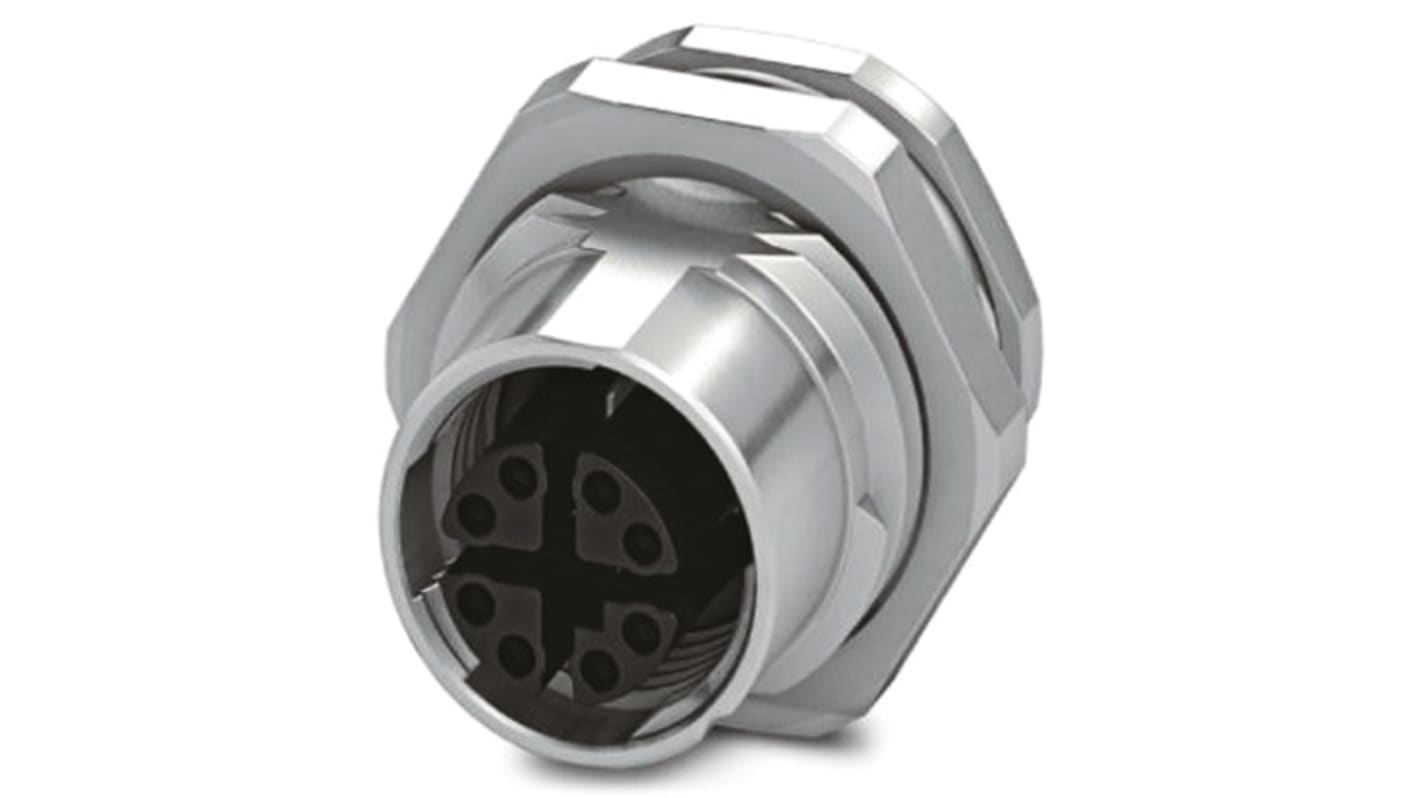 Phoenix Contact Circular Connector, M16 Connector, Socket, IP67, SACC Series