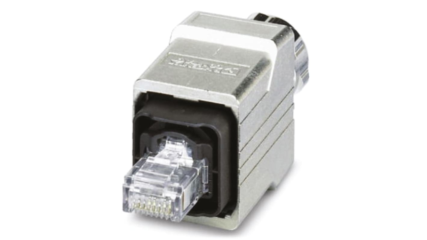 Phoenix Contact VS-PPC Series Male RJ45 Connector, Cable Mount, Cat5 Straight 4 -Way