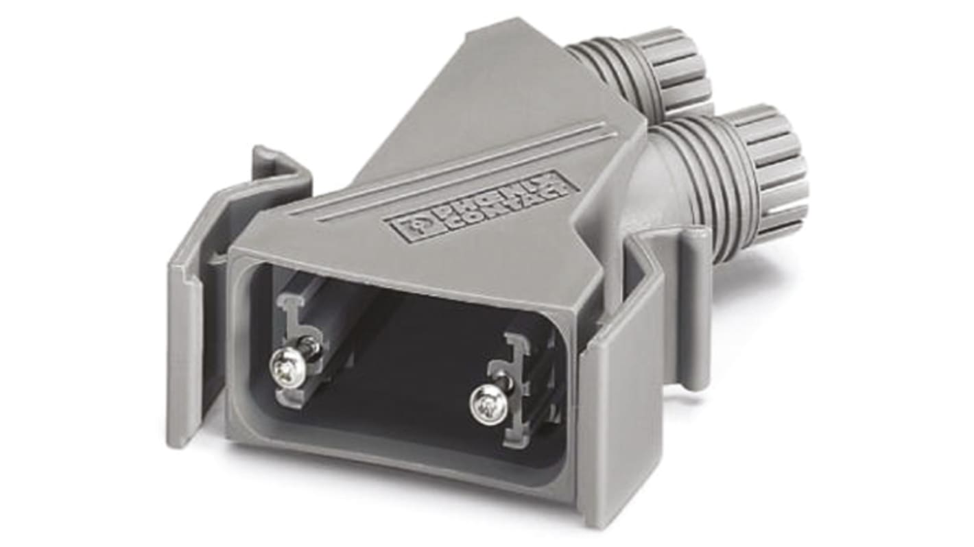 Phoenix Contact, VS-15-T-2PG11 Series Sleeve Housing For Use With D-Sub Connector