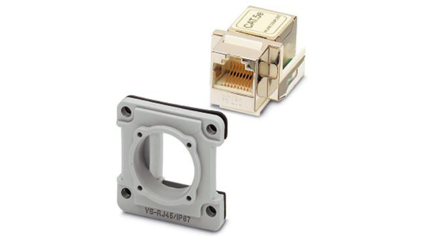 Phoenix Contact VS-08-A Series Ethernet Connector, Panel Mount