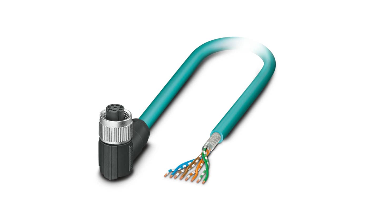 Kabel Ethernet Cat5 długość 5m Z zakończeniem Phoenix Contact PUR
