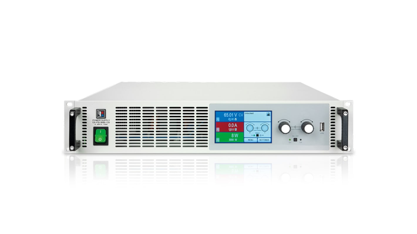 EA Elektro-Automatik EA-PSI 9000 2U Series Analogue, Digital Bench Power Supply, 0 → 40V, 0 → 40A,