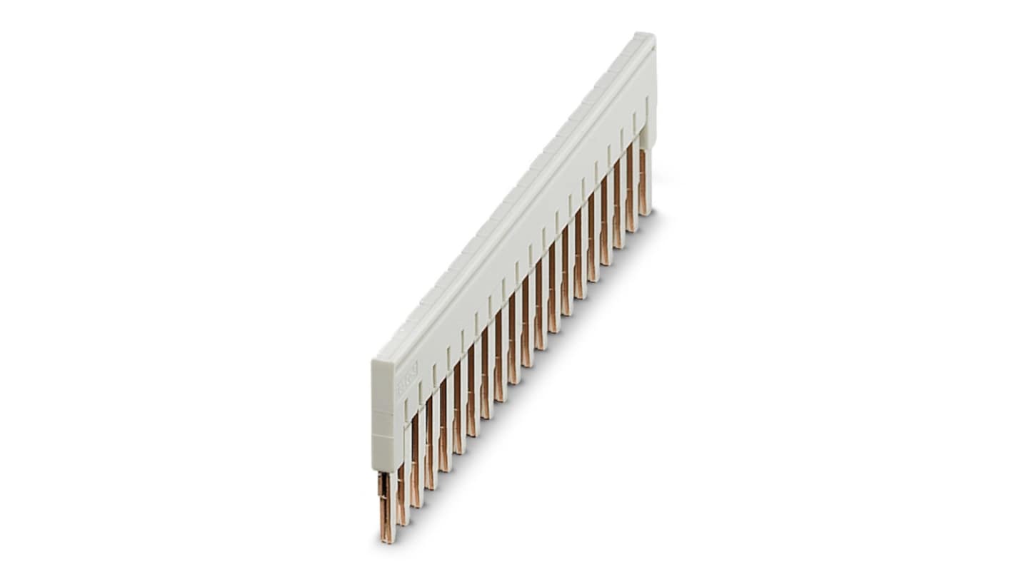 Phoenix Contact FBS 20-5 Series Jumper Bar for Use with Modular Terminal Block