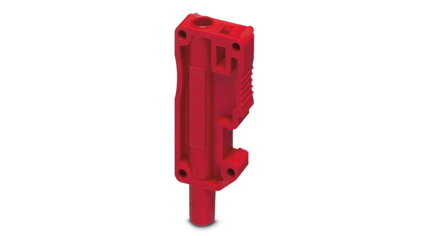 Phoenix Contact PS-5/2.3MM RD Series Test Plug for Use with Modular Terminal Block