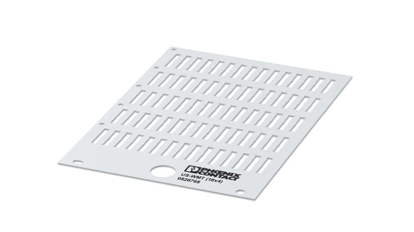 Phoenix Contact, US-WMT Cable Marker for use with Modular Terminal Block