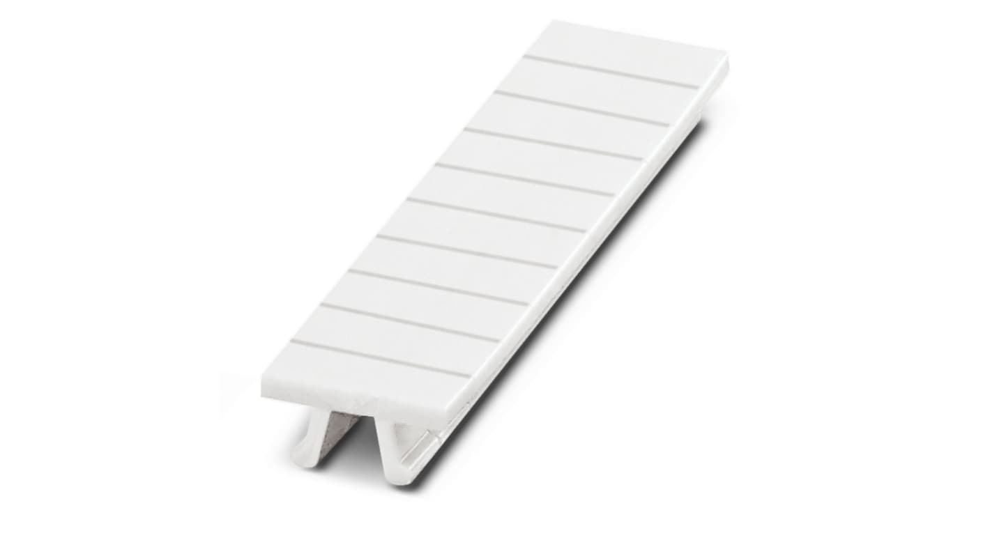 Phoenix Contact, ZB 4 :UNBEDRUCKT Marker Strip for use with  for use with Terminal Blocks