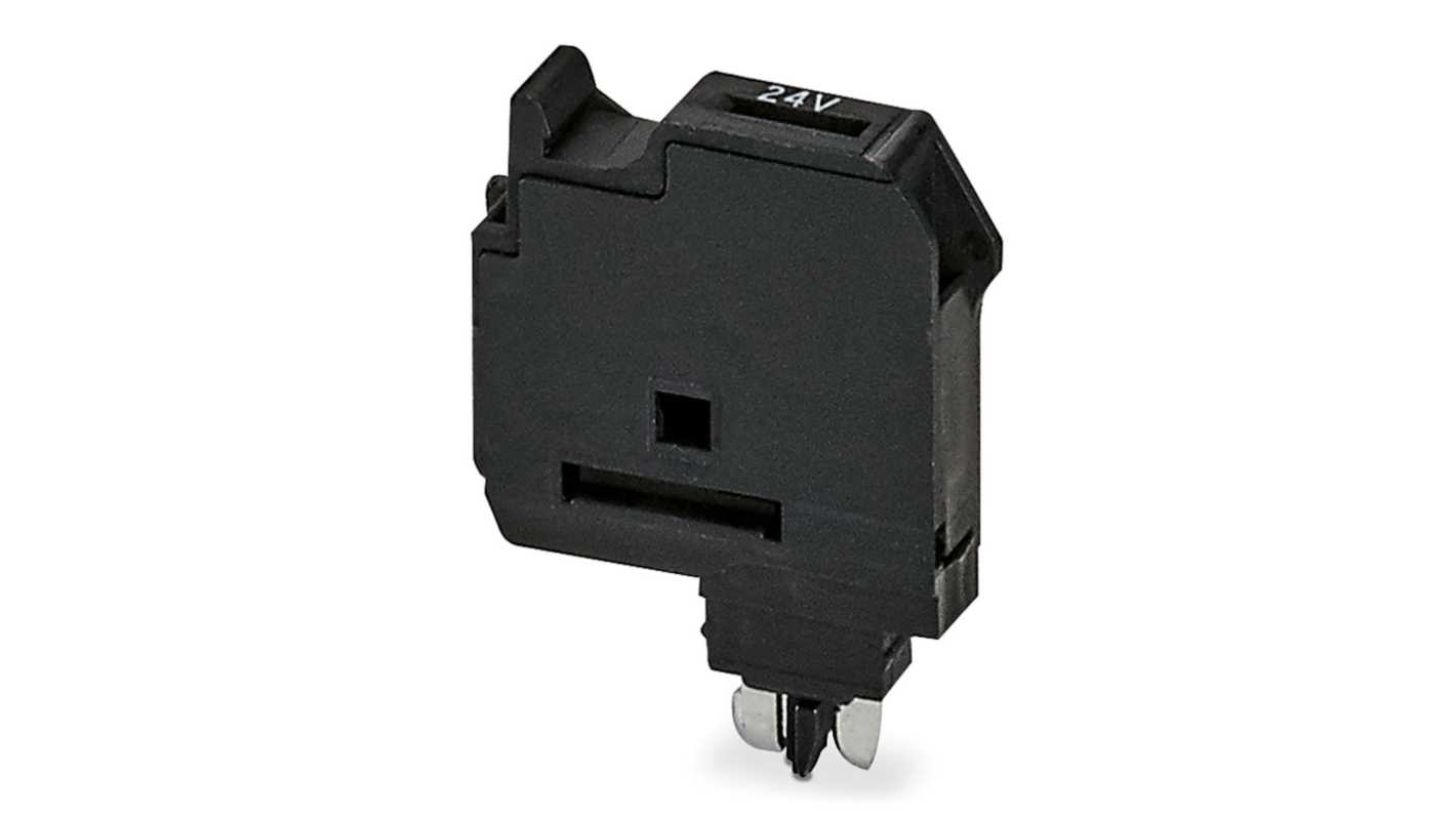 Phoenix Contact P-FU 5X20 LED 24 Series Fuse Plug for Use with Modular Terminal Block