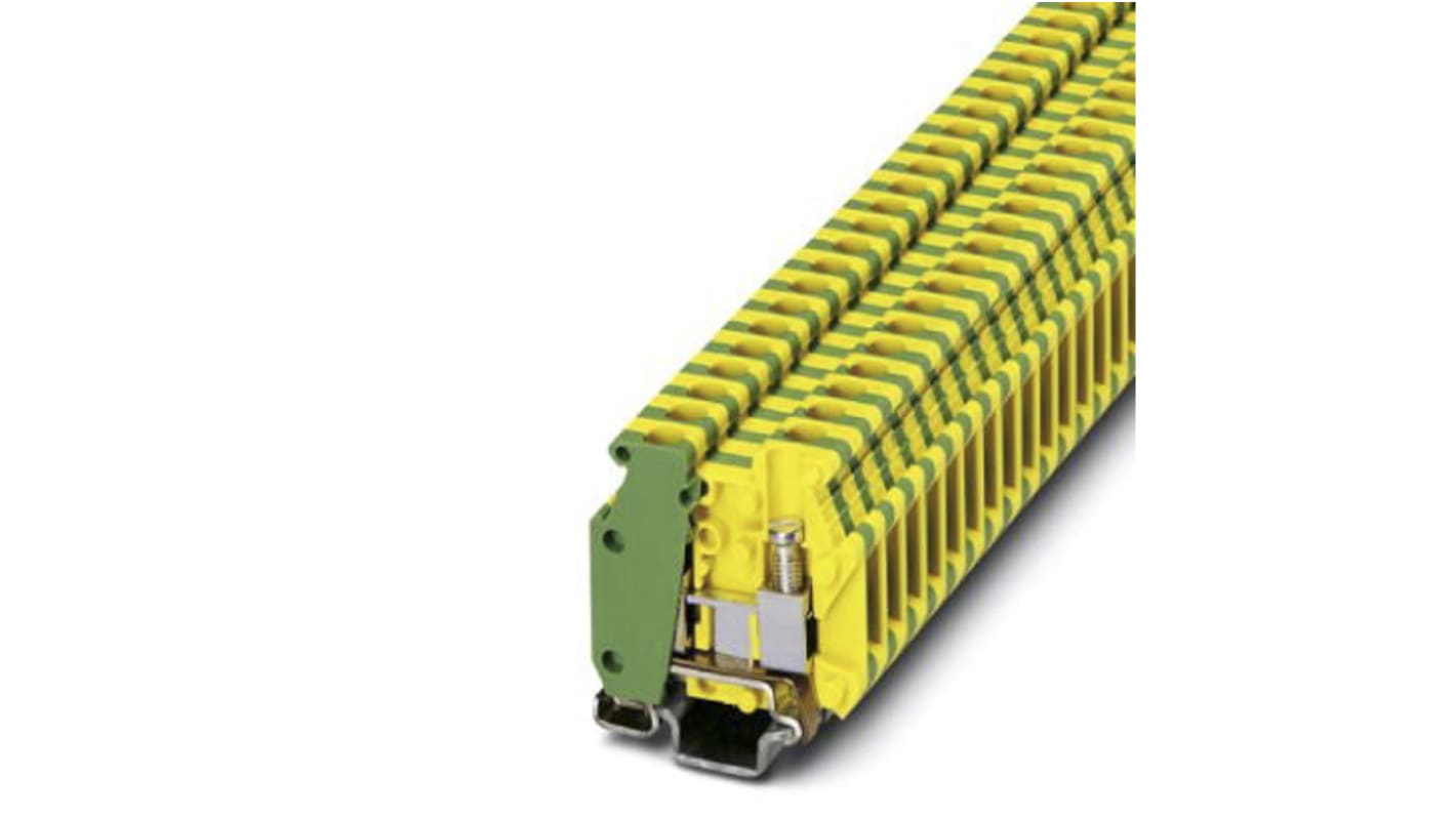フエニックスコンタクト MBK 3/E-Z-PE 接地端子台, 24 → 12AWG, スクリュー