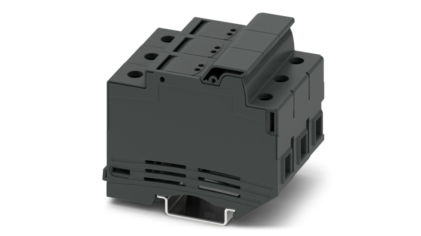 Morsettiera passante Phoenix Contact, Nero, livello Singolo, 32A