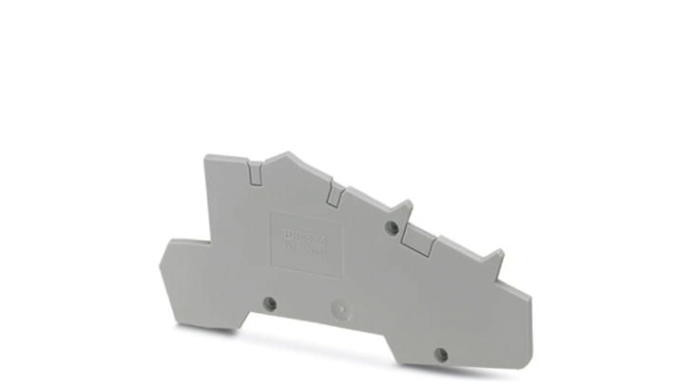 Phoenix Contact D-PTI/3B Series End Cover for Use with Modular Terminal Block