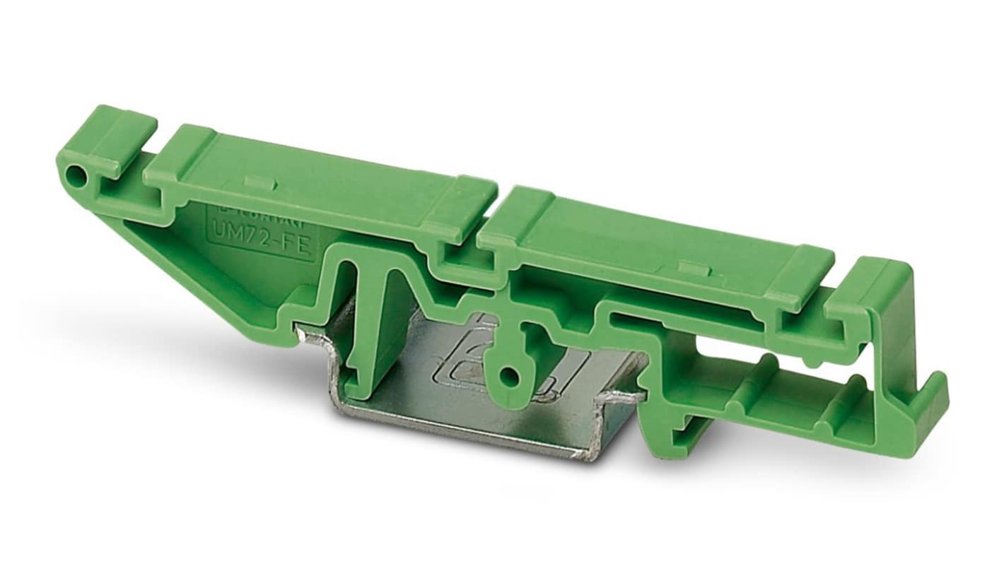 Phoenix Contact UM 72-FE Series Foot Element for Use with Mounting on NS 32 or NS 35/7.5 DIN Rail, Solid State Relay