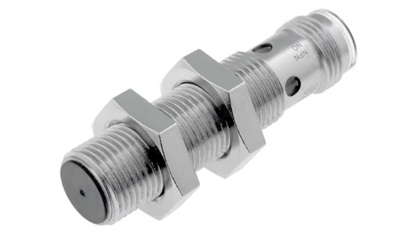 Rs-Online Sensore di prossimità Cilindro filettato Omron M12 rilevamento 4 mm 12 → 24 V c.c