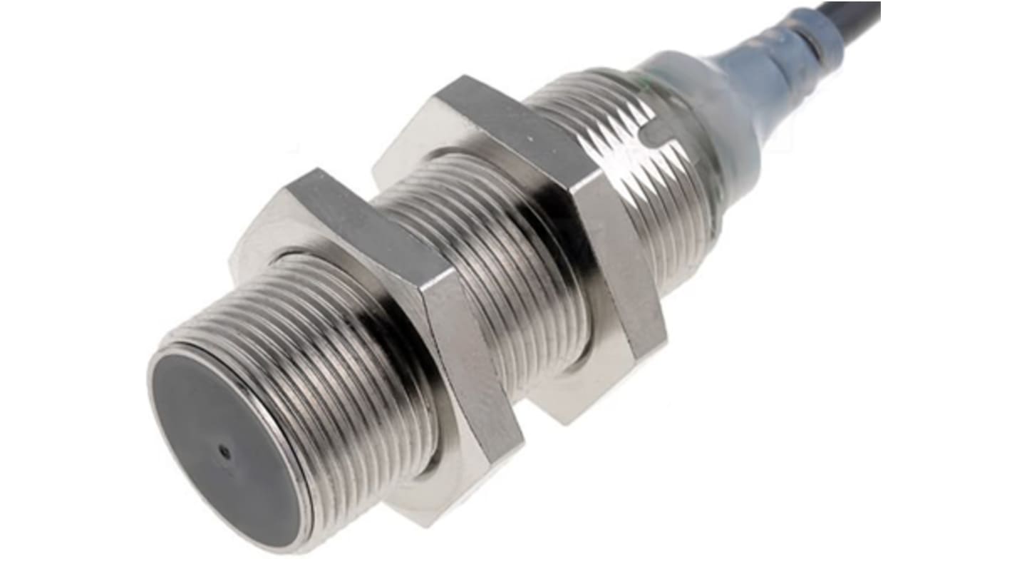 Rs-Online Sensore di prossimità Cilindro filettato Omron M18 rilevamento 8 mm 12 → 24 V c.c