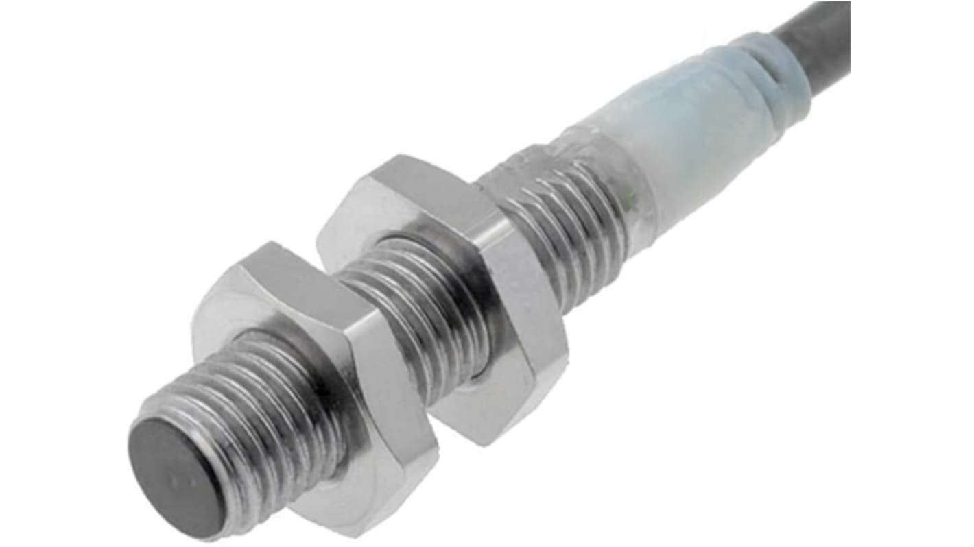 Rs-Online Sensore di prossimità Cilindro filettato Omron M8 rilevamento 2 mm 12 → 24 V c.c