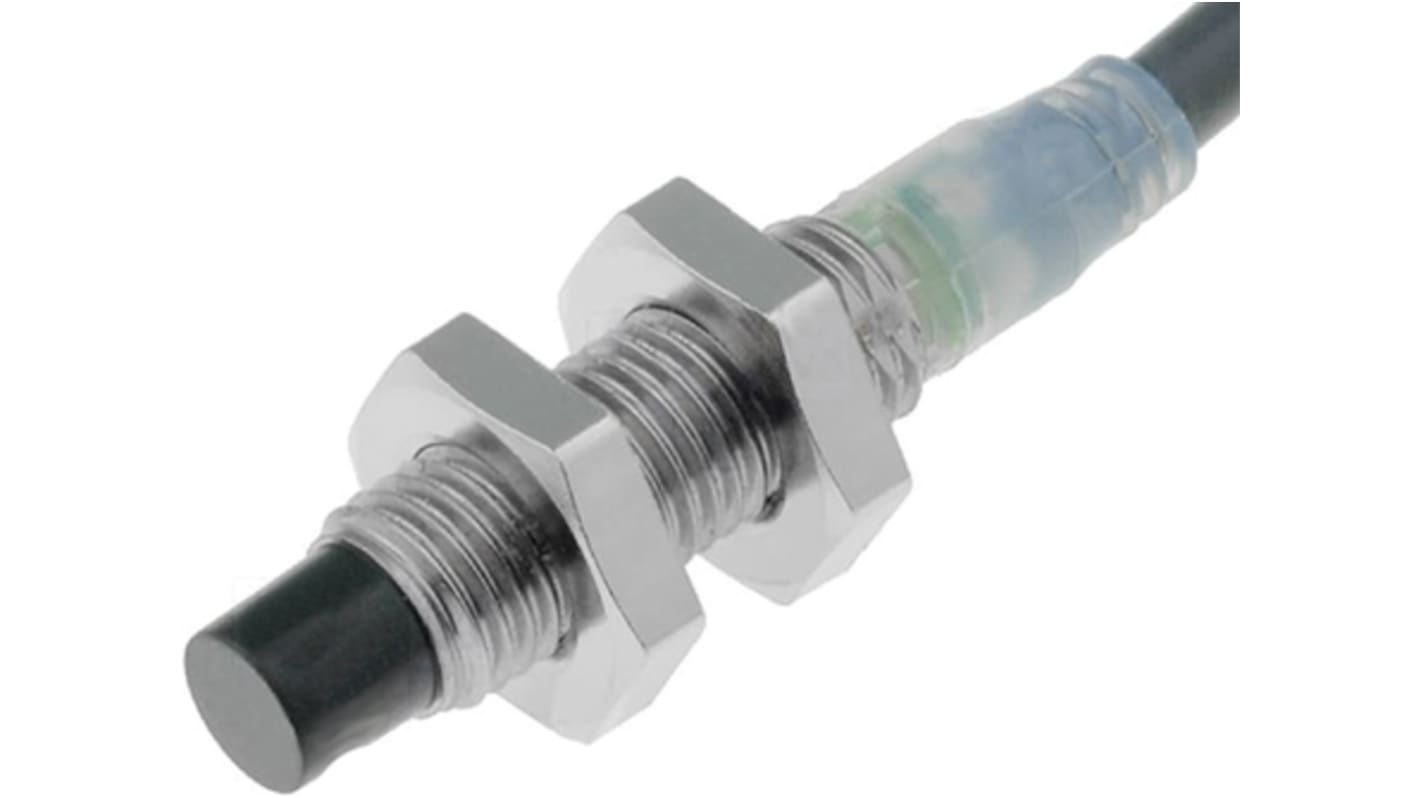 Rs-Online Sensore di prossimità Cilindro filettato Omron M8 rilevamento 4 mm 12 → 24 V c.c