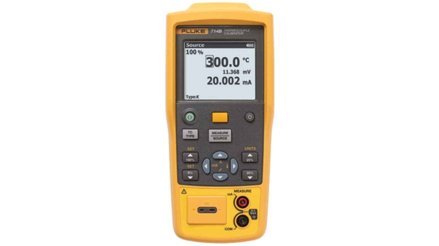 Fluke 714 B Temperaturkalibrator, Thermoelement-Eichgerät, Celsius