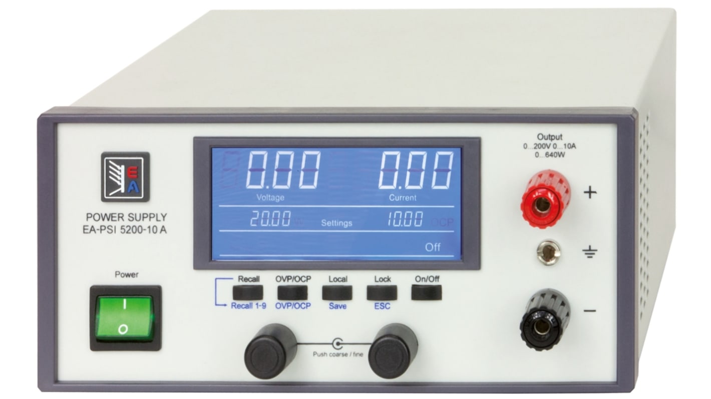 Zasilacz laboratoryjny 0 → 40V 0 → 40A EA Elektro-Automatik 0 → 640W