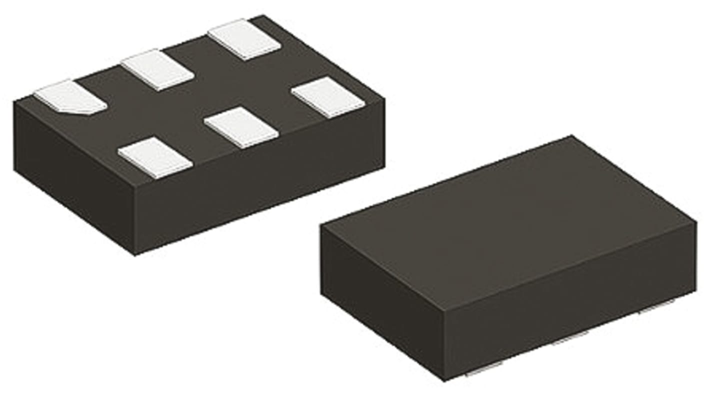 onsemi NLU Schmitt-Trigger Puffer Dual-Kanal Non-Inverting ULLGA Single Ended CMOS' ESR  Schmitt-Trigger-Eingang 6-Pin