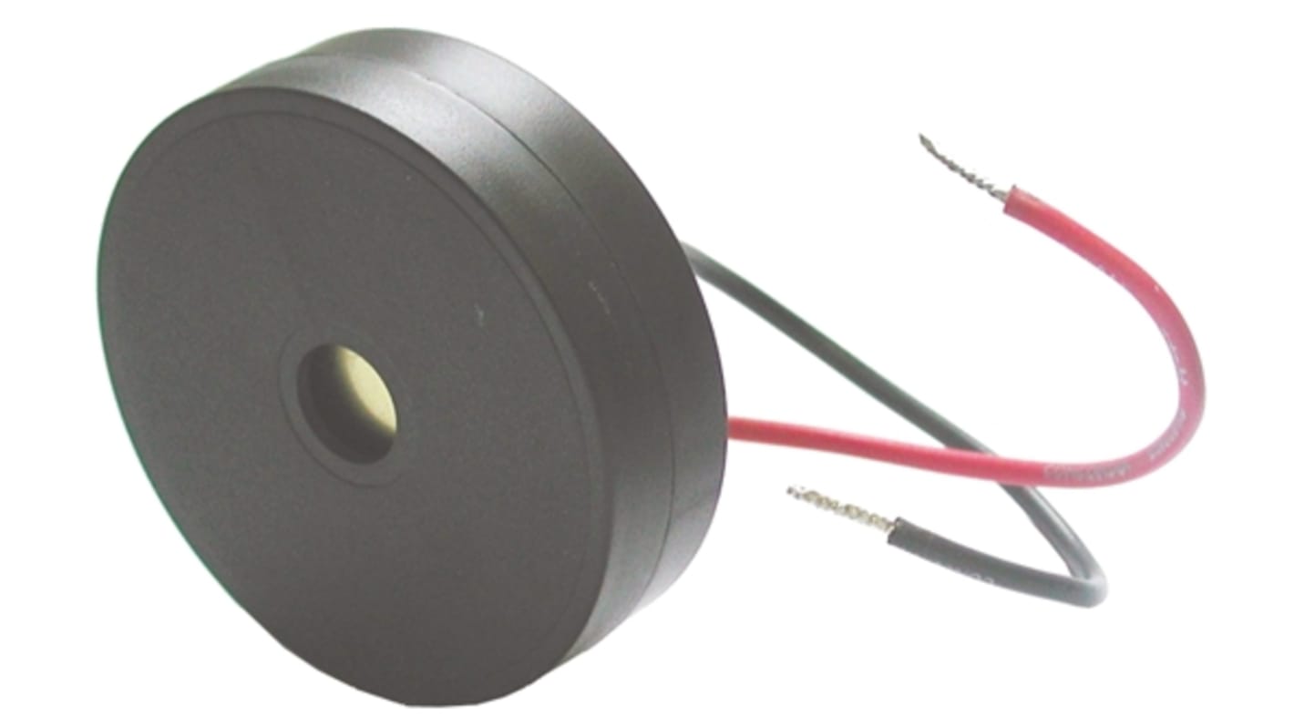 Segnalatore acustico elettronico Sonitron, 15V cc, Ø 54mm, 102dB, tono Continuo, Montaggio a pannello
