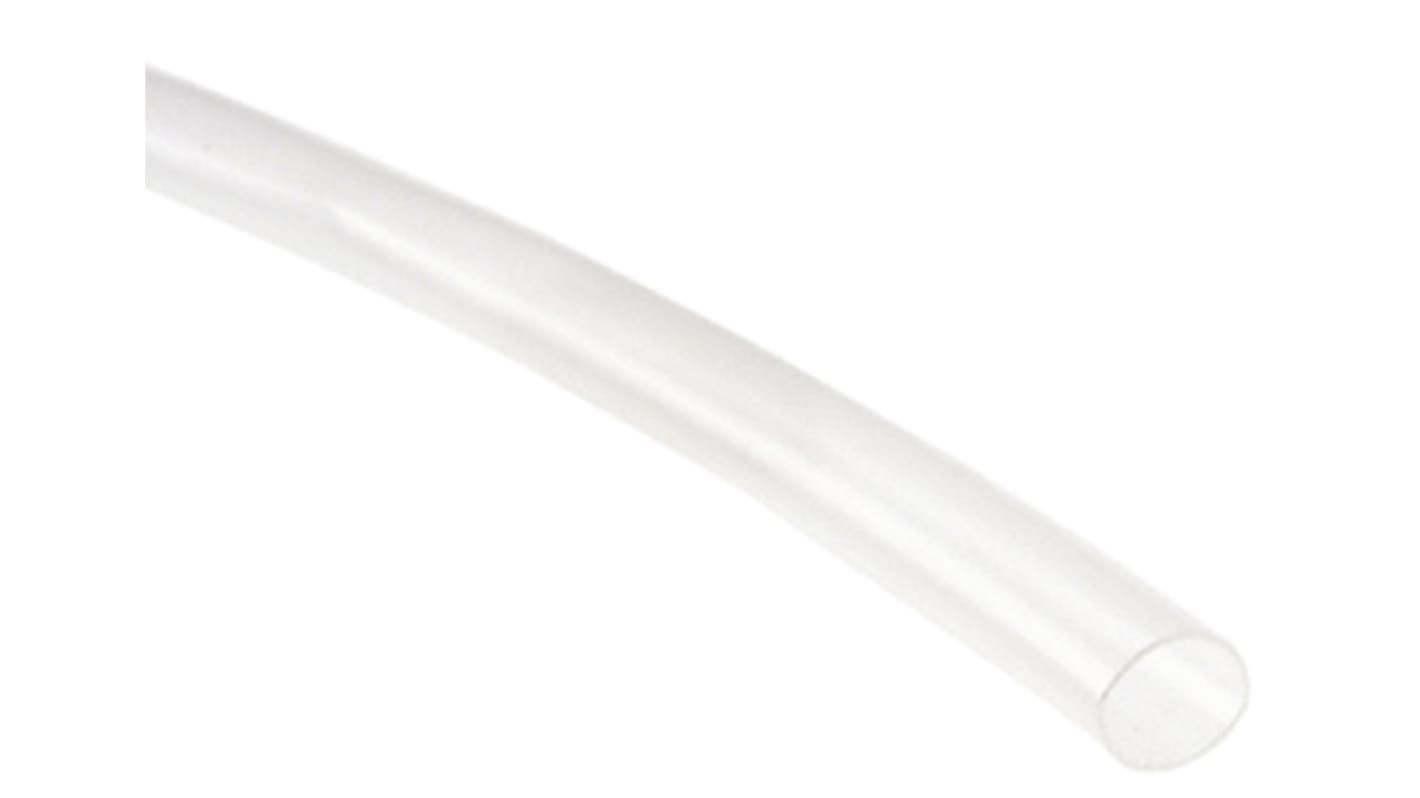 TE Connectivity Heat Shrink Tubing, Clear 25.4mm Sleeve Dia. x 1.2m Length 2:1 Ratio, RW-175 Series