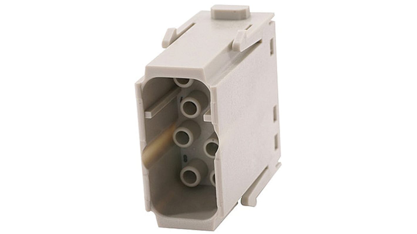 HARTING Han-Modular Heavy duty strømkonnektor modul, 8 polet, 16A, Han