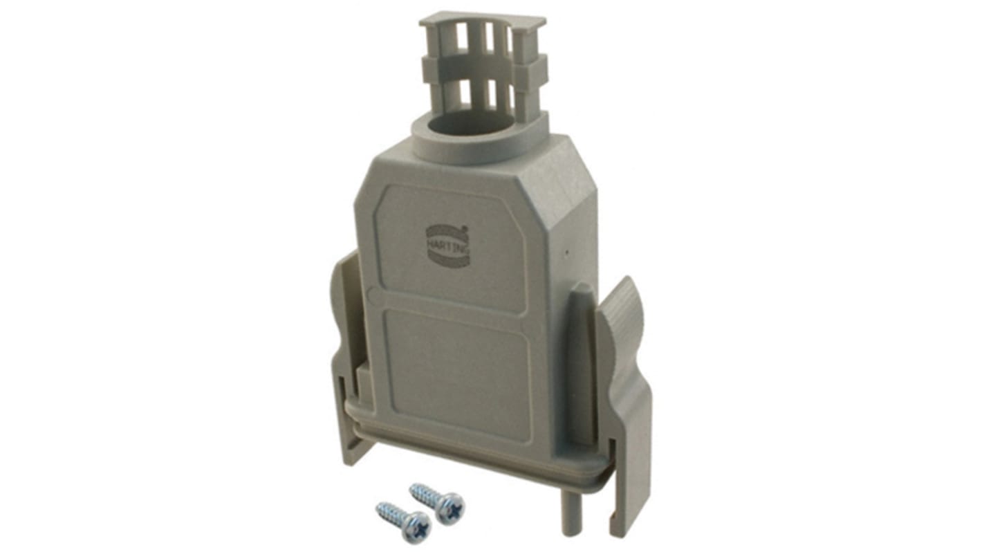 HARTING Han-Modular Heavy Duty Power Connector Hood, Straight