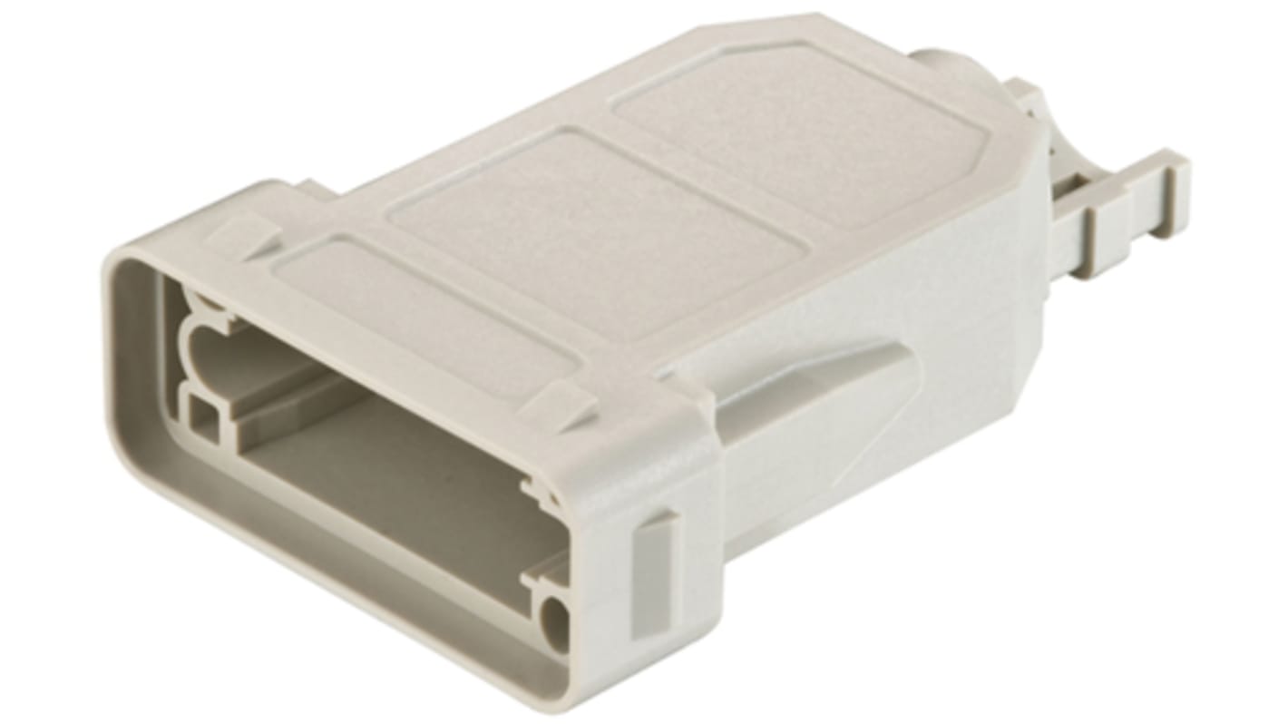 HARTING Han-Modular Heavy Duty Power Connector Hood, Straight
