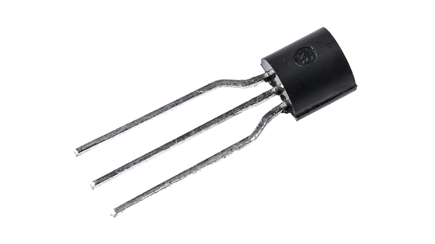 onsemi NPN トランジスタ, 1 A, TO-92, スルーホール