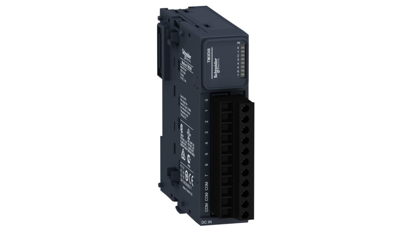 Modulo I/O PLC Schneider Electric, serie TM3, per Modicon M221, Modicon M241, Modicon M251