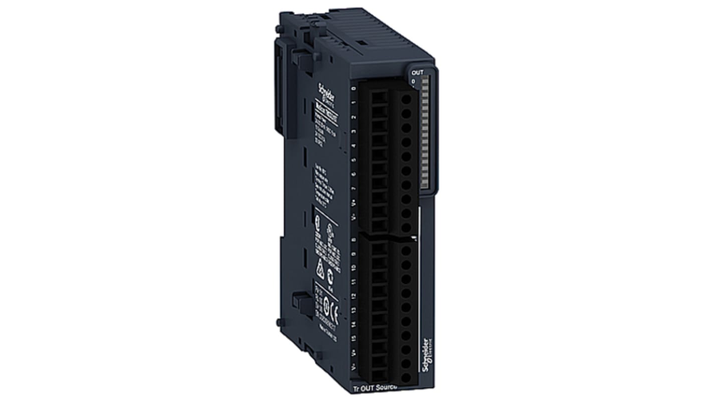 Schneider Electric TM3 Series PLC I/O Module for Use with Modicon M221, Modicon M241, Modicon M251, Source, Transistor