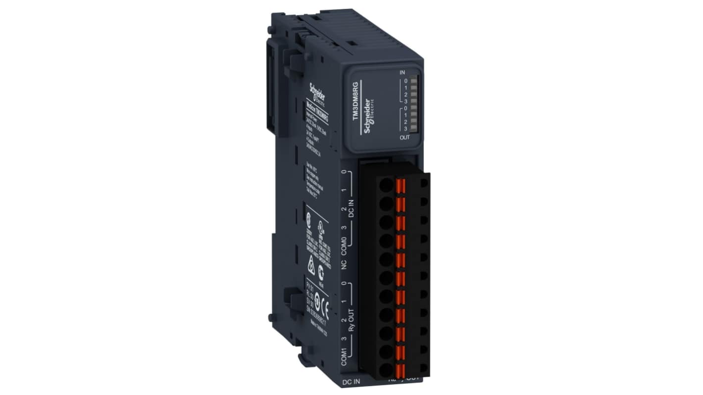 Schneider Electric TM3 Series PLC I/O Module for Use with Modicon M221, Modicon M241, Modicon M251, Relay