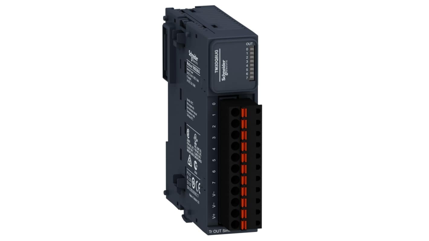 Schneider Electric TM3 Series PLC I/O Module for Use with Modicon M221, Modicon M241, Modicon M251, Transistor