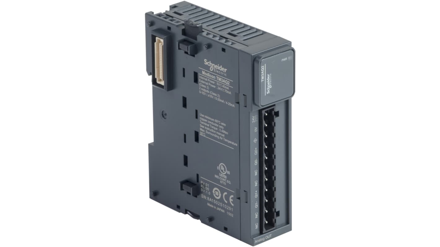 シュナイダーエレクトリック PLC I/Oモジュール TM3AQ2 PLC I/Oモジュール Modicon M221、Modicon M241、Modicon M251用