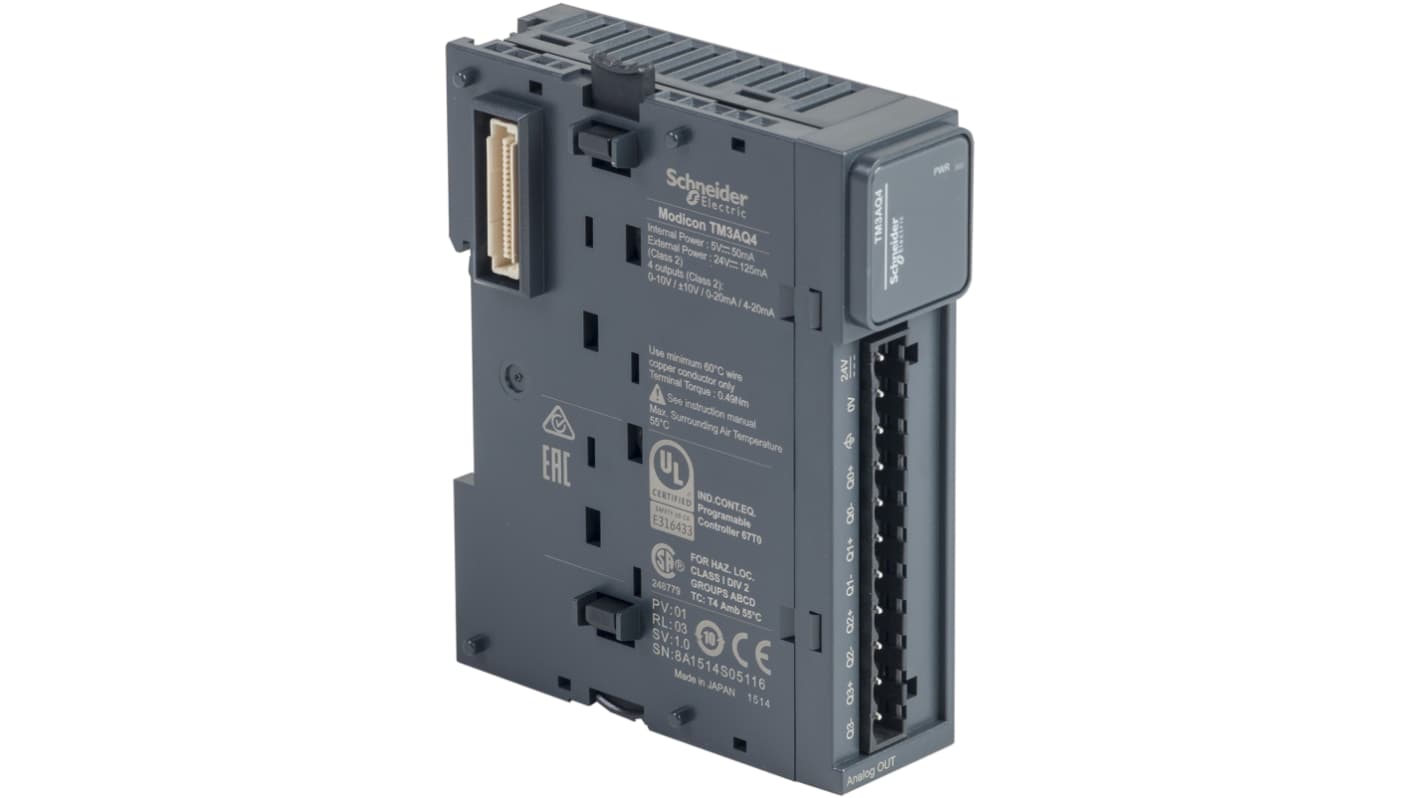 Modulo I/O PLC Schneider Electric, serie FP2, per Modicon M221, Modicon M241, Modicon M251