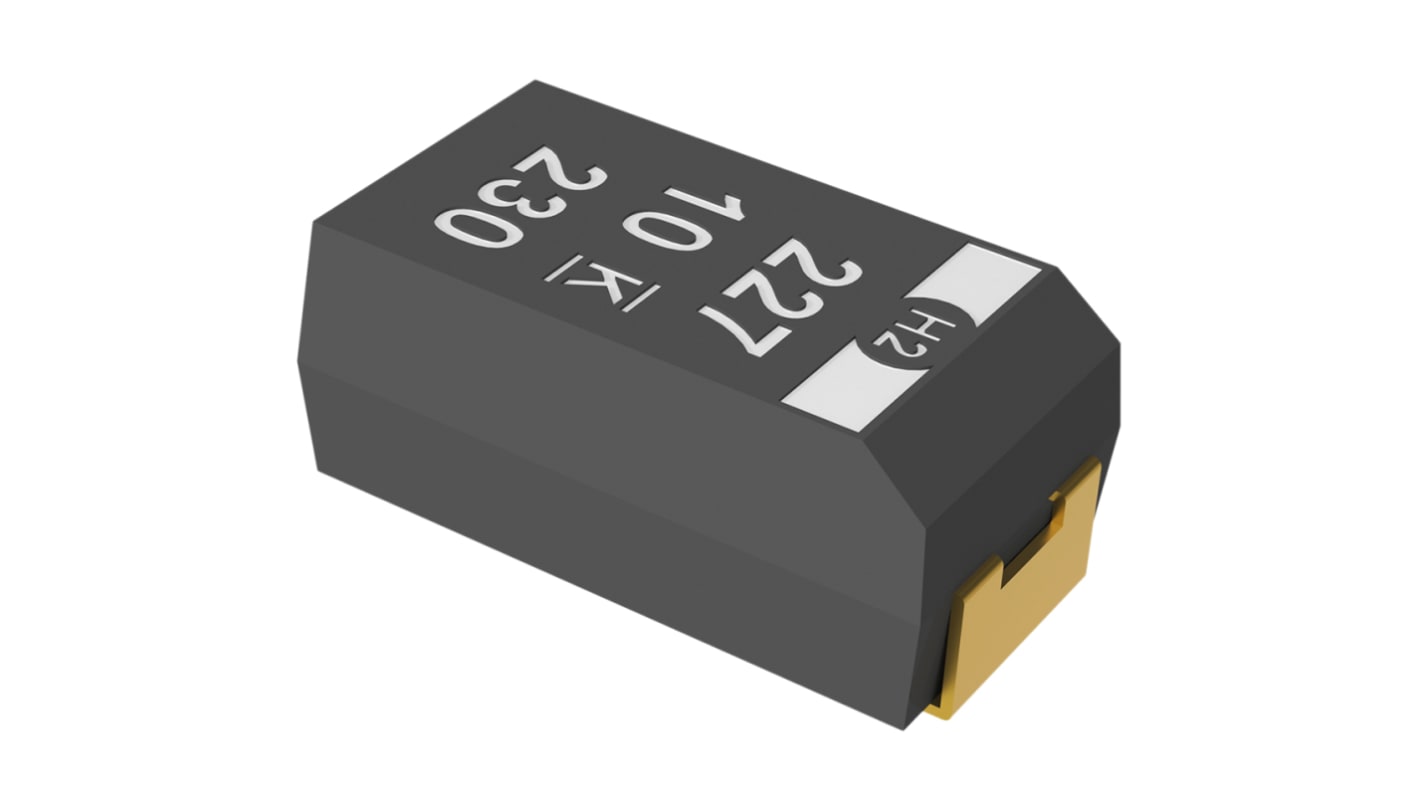 KEMET 33μF MnO2 Tantalum Capacitor 35V dc, T500 Series