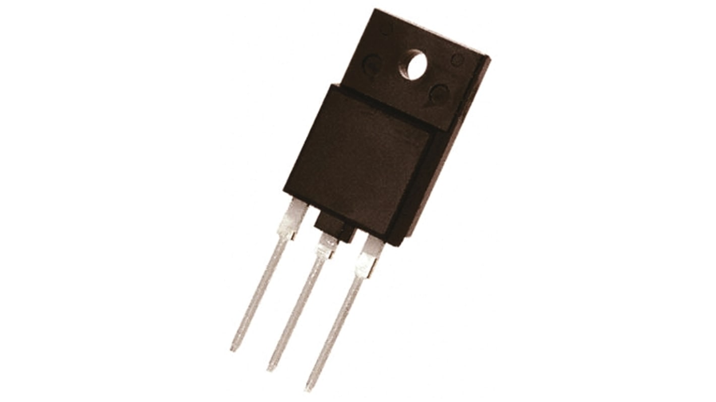 onsemi N沟道IGBT, Ic 80 A, VCEO 600 V, 3针, TO-3PF, 通孔安装, 1MHz