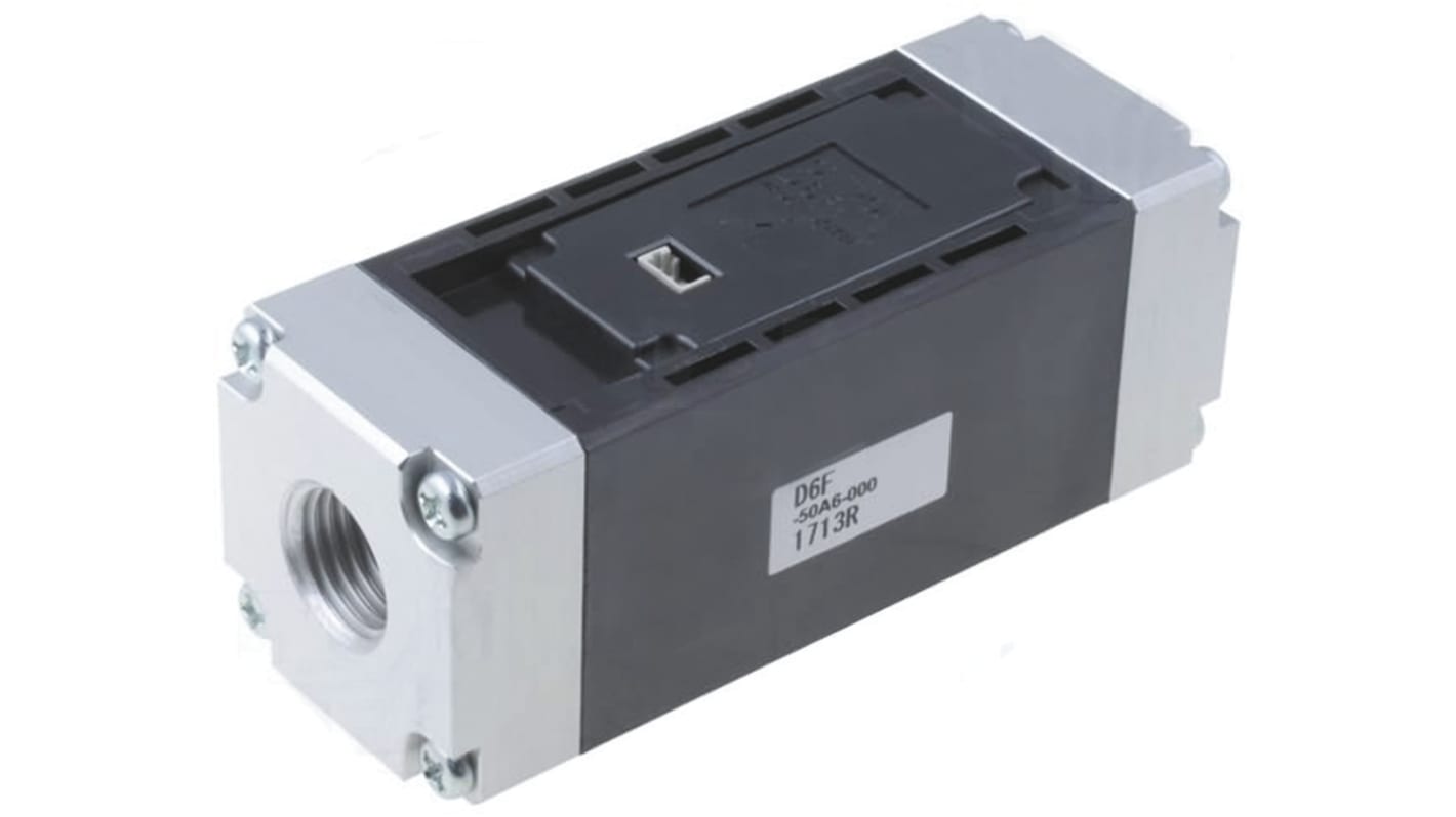 Omron 流量控制器, 50 L/min最大流量, -10°C最低工作温度, 1/4 in管径